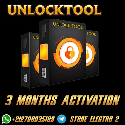 Unlock Tool License 3 Months Activation Pack Renew / New License Instant