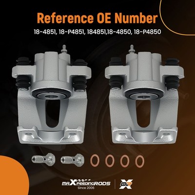 Rear Disc Brake Caliper Pair for Ford Crown Victoria/ Lincoln Town Car 2003-2011