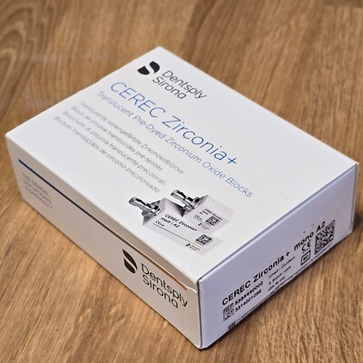 Dentsply Sirona CEREC Zirconia+ / MONO A2 - 3 Blocks - New & Sealed