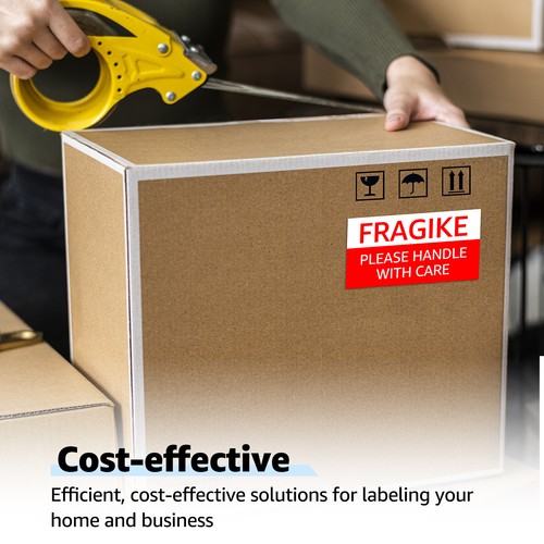 62mmx100mm 4 ROLLS Shipping Label 2-3/7" x 4" Compatible Brother QL-570 DK-1202