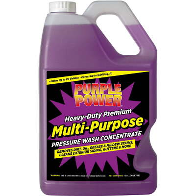 Purple Power Heavy-Duty Premium Multi-Purpose Pressure Washer fluid concentrate