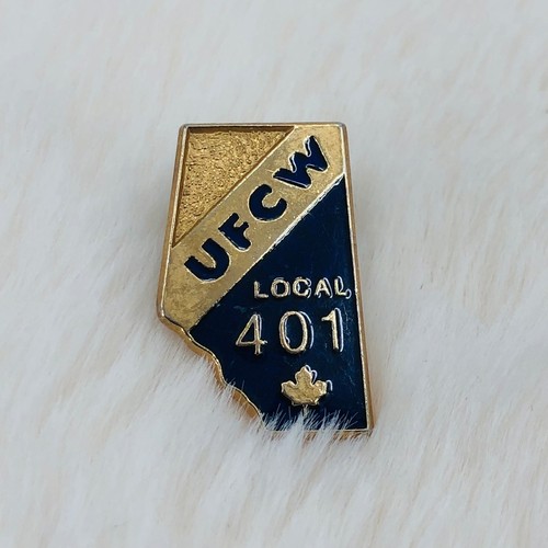 UFCW United Food Commercial Workers Union Local 401 Calgary Canada Member Pin