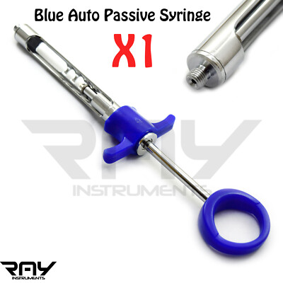 Anesthetic Syringes Self-Aspirating Dental Auto Passive 1.8ml Cartridge NEW