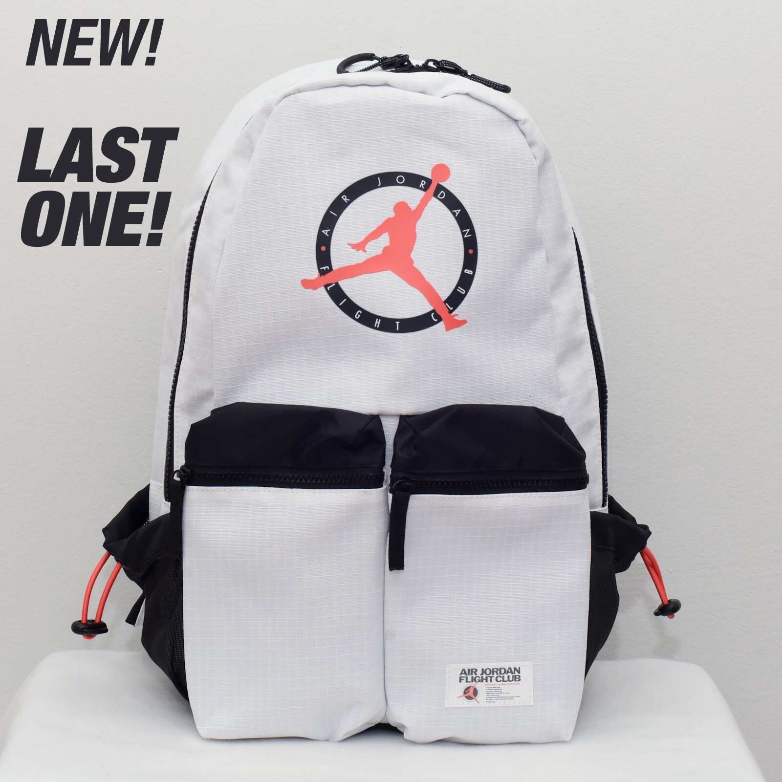 バスケットボール NIKE - NIKE Jordan Retro 10 Backpack White Nike Air Jordan Retro 10 Backpack (One Size, White/Blue
