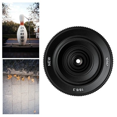 For fujifilm XF X 7 artisans F6.3 ii Ultra-thin 18mm PanCake UFO Lens Mirrorless