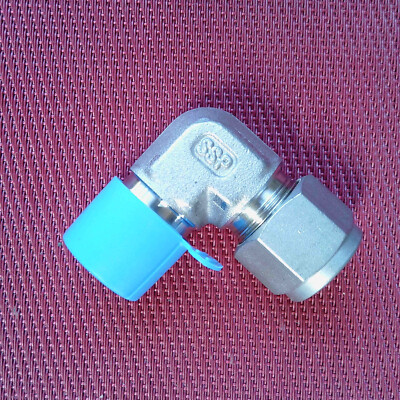 SSP Griplok 1/2 Tube OD x 1/2 NPT Pipe Male Pipe 90°ELBOW Connector 316Stainless