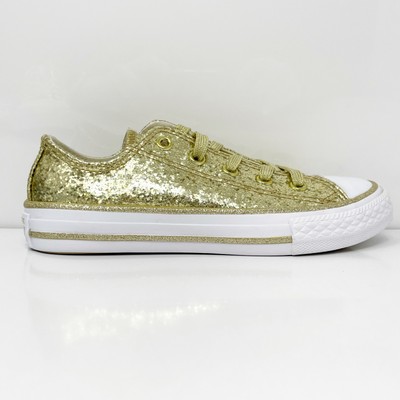 

Converse Girls Chuck Taylor All Star Low 364687C Золото Повседневная обувь Кроссовки 13, Золотой, Chuck Taylor All Star Low