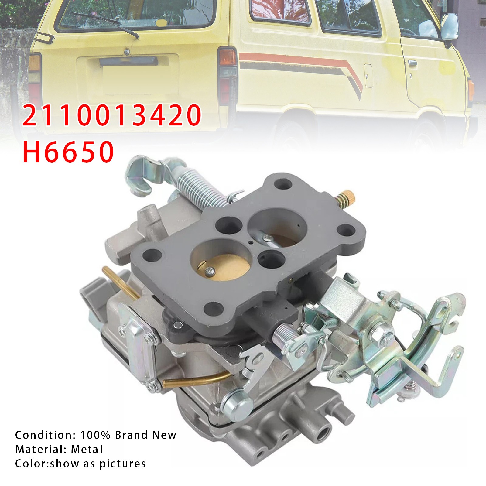 Carburetor 21100-13420 For Toyota Forklift Corolla Liteace 1982