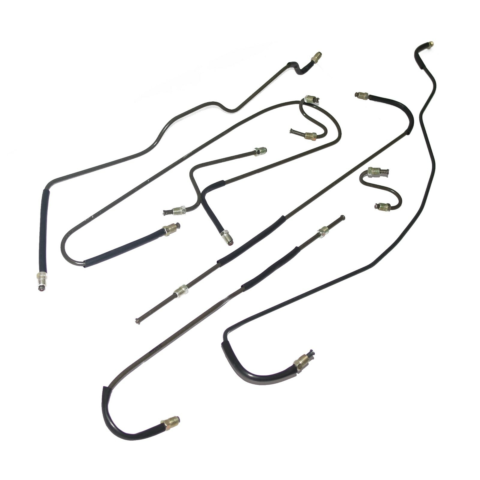 New Oil Pressure Line Kit Complete Set For Willys CJ Jeeps Petrol Models  