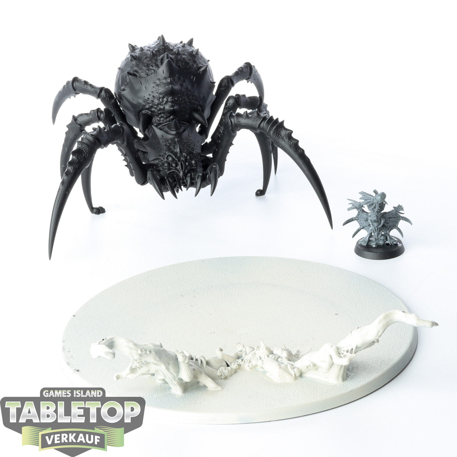 Gloomspite Gitz - Skitterstrand Arachnarok - teilweise bemalt