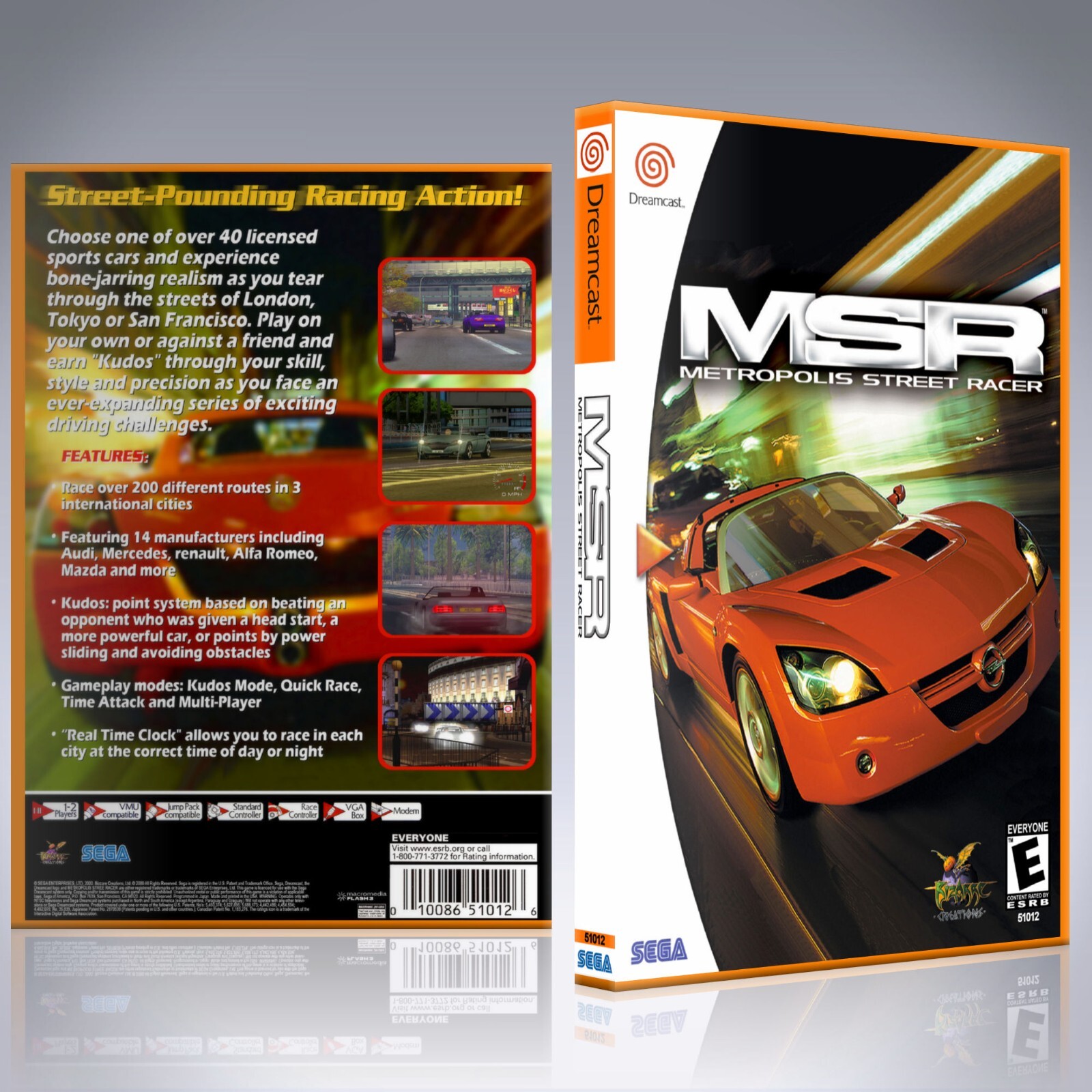 MSR Dreamcast 【北米版】　DCソフト　SEGA MSR Dreamcast 【北米版】 DCソフト SEGA Amazon.com