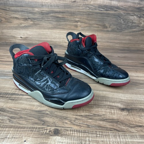 Air Jordan Dub Zero 311046-013 Men Black/Red/Grey-White