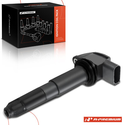 1x Ignition Coil Pack w/ 4 Pins for Porsche Cayenne 2003 2004 2005 2006 V8 4.5L