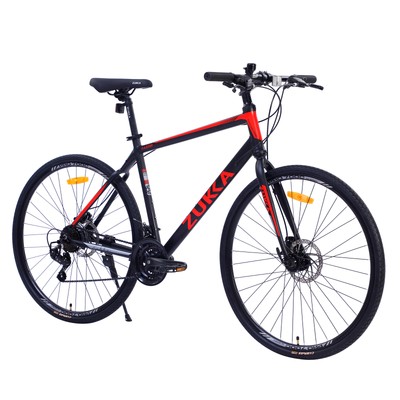 21 Speed Hybrid bike Disc Brake 700C Road Bike For Adult Uni