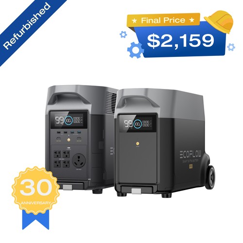 EcoFlow DELTA Pro Power Station+Extra Battery 7200Wh