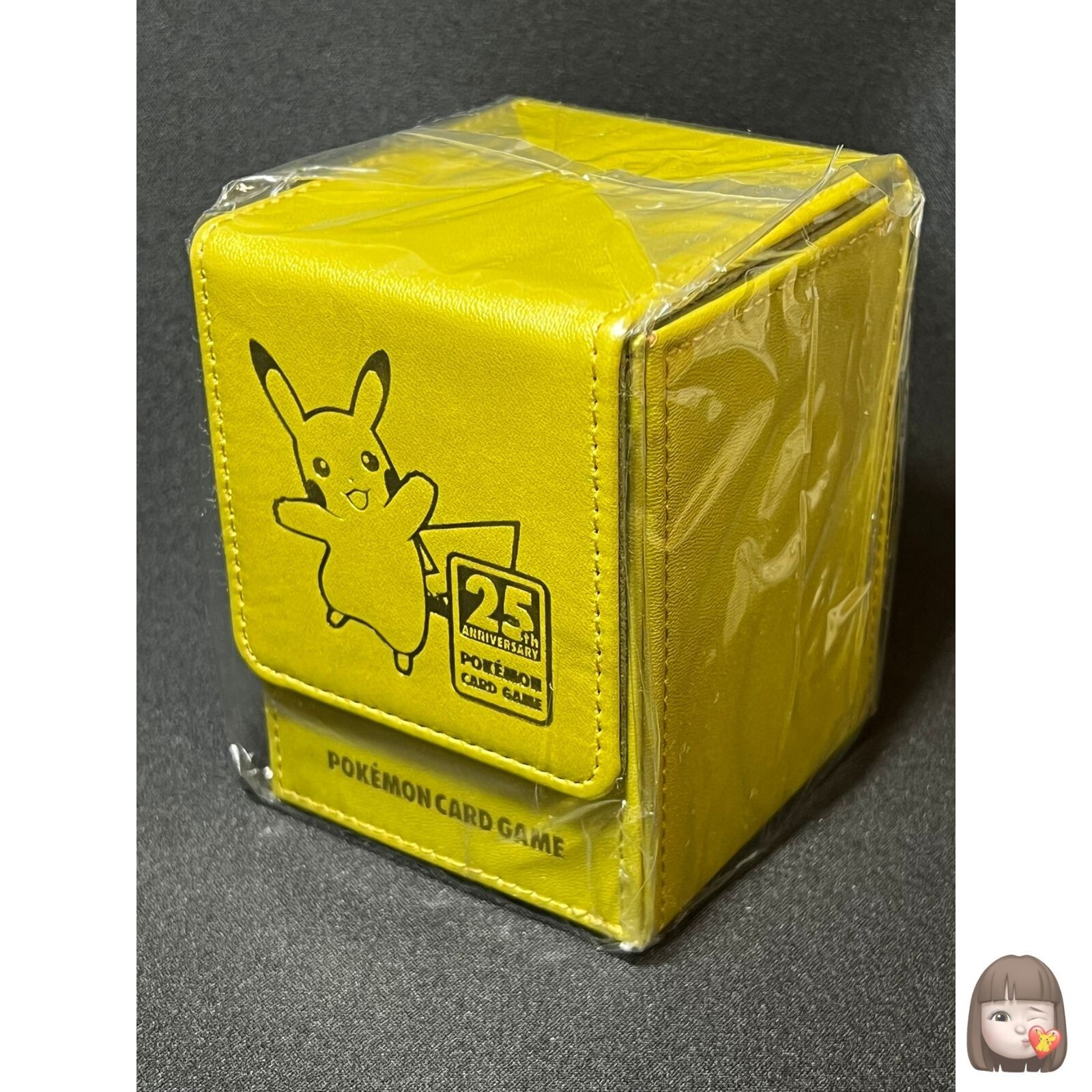 25th Anniversary Golden Pikachu Deck Box Japanese Pokemon 25th Anniversary Golden Pikachu Deck Box Japanese Pokemon