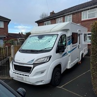 Elddis Compass Avantgarde 155 Rear Fixed Bed 4 Berth 4 Seatbelts