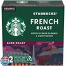 Starbucks K-Cup Coffee Pods, Dark Roast Coffee, French Roast, 100% Arabica, 1 box (32 pods)