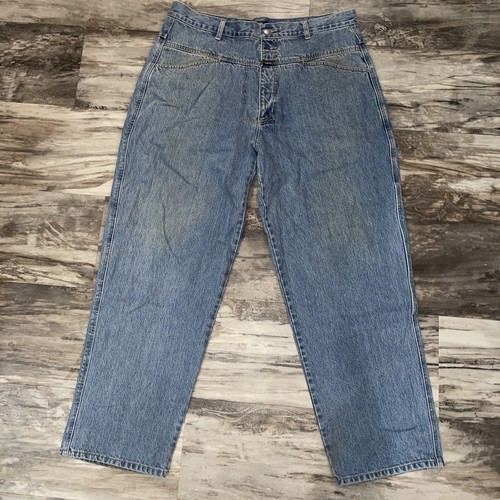 Vintage 90s Hip Hop Baggy Y2K Marithe Francois Girbaud Jeans Mens 38M Denim