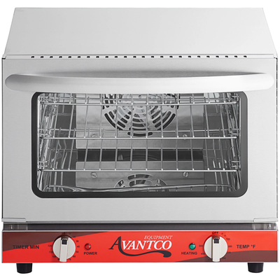 Quarter Size Countertop Convection Oven, 0.8 Cu. Ft. - 120V, 1440W