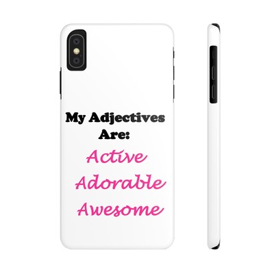 Active (White) - Slim Phone Cases