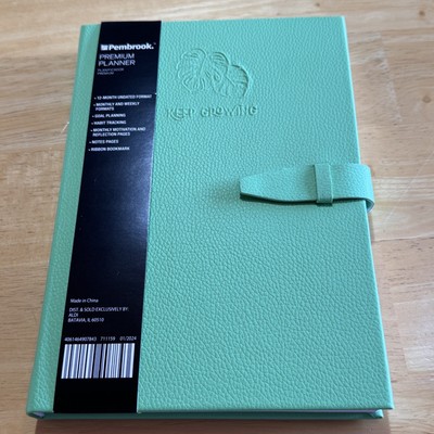 Undated Planner Weekly Layouts Monthly Calendar Notes Goals Habit Pembrook Green