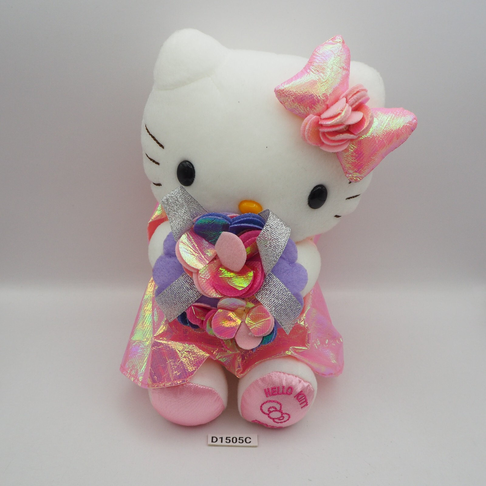 HELLO  キティ  DENPO Vintage 2001 Hello​ Kitty​ Plush​ Toy​ 8