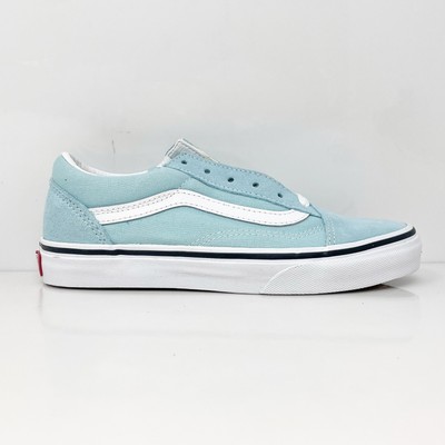 

Vans Boys Off The Wall 751505 Синие повседневные кроссовки, размер 2,5, Синий, Off The Wall