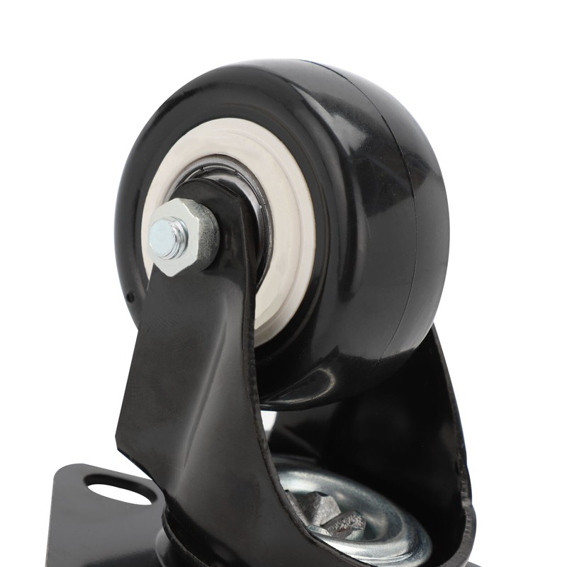 Set -4 Stück Transportrollen 50mm Lenkrollen Schwerlastrollen Bremse