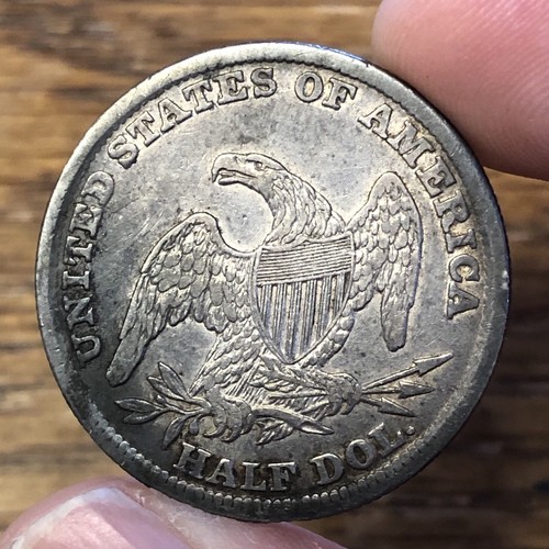 1838 Bust Half REEDED EDGE Original Patina EARLY TYPE Great For The Collection!!