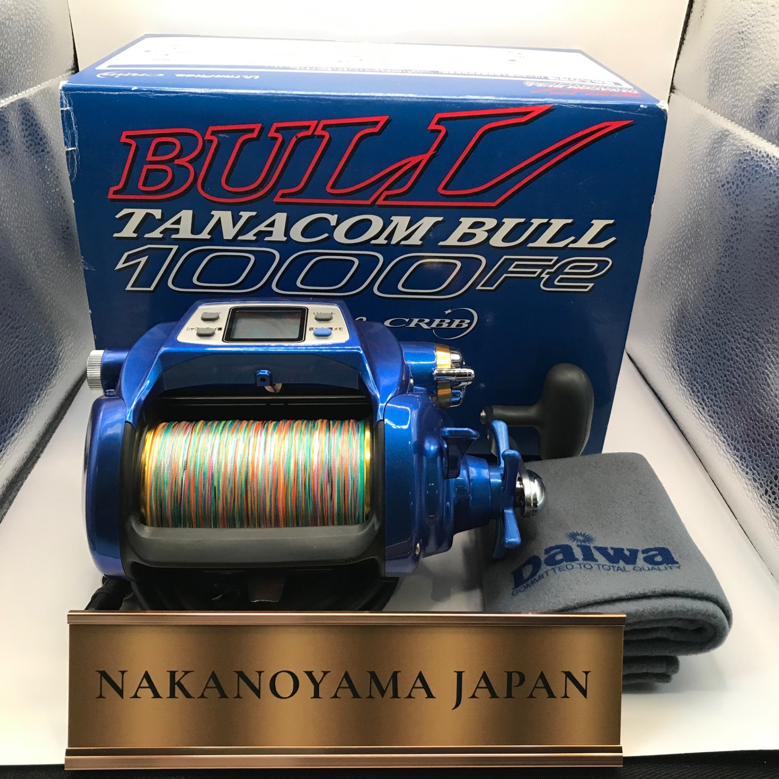 ダイワ　タナコンブル1000FE 2回使用美品 ト福】Daiwa ダイワ TANAKOM 1000 タナコン 電動リール 釣具 取扱説明
