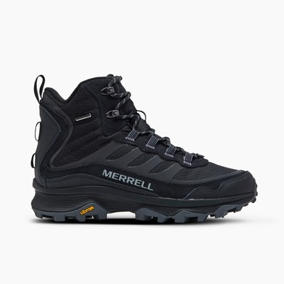 

Мужские кроссовки Merrell Moab Speed Thermo Mid водонепроницаемые черные 15 M, Черный