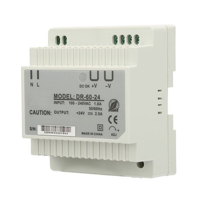 DR-60-24 60W Single Output 24V DinRail Power Supply Switching Power Supply