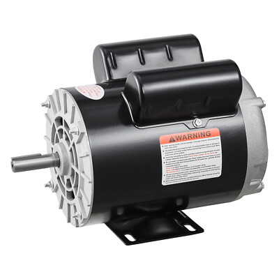 5HP SPL Air Compressor Motor 230V 17.6A 3450RPM 56 Frame CW/CCW Rotation