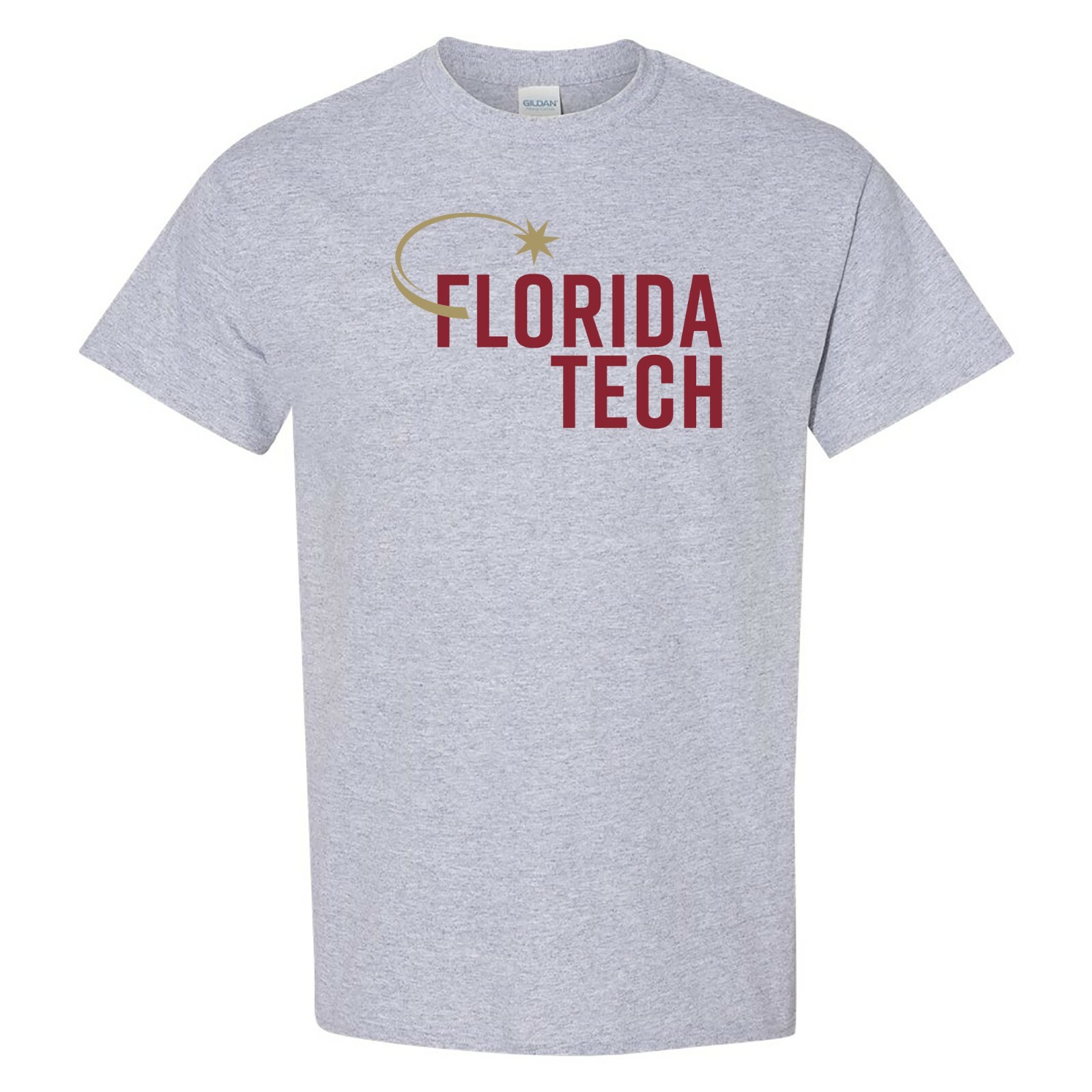 ★★ ★★ Men's Regular Fit Institutional Logo Fl Florida Tech Panthers Institutional Logo Short Sleeve