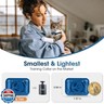 Cat Shock Collar Smallest Cat Training Collar with Remote 2000ft Range Electric Cats Bark Collar with Shock, Vibration, Beep 3 Modes to Stop Meowing, Waterproof, Rechargeable,Blue
