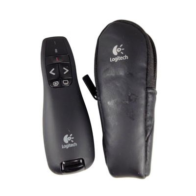 Logitech R400 Wireless Presenter Remote with Laser Pointer & Case Tested