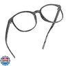 LifeArt Blue Light Blocking Glasses, Anti Eyestrain, Computer Reading Glasses, Gaming Glasses, TV Glasses for Women Men, Anti Glare (Wood, +1.50 Magnification)