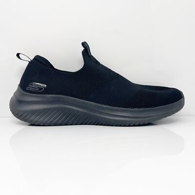 

Skechers Mens Ultra Flex 3.0 232314 Черная повседневная обувь Кроссовки Размер 10.5, Черный, Ultra Flex 3.0