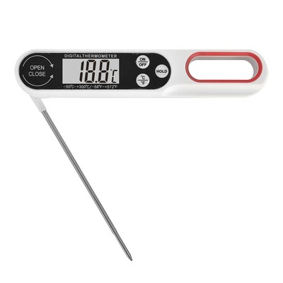 the Thermometer Has Digital Display for Easy Reading of Data Multipurpose