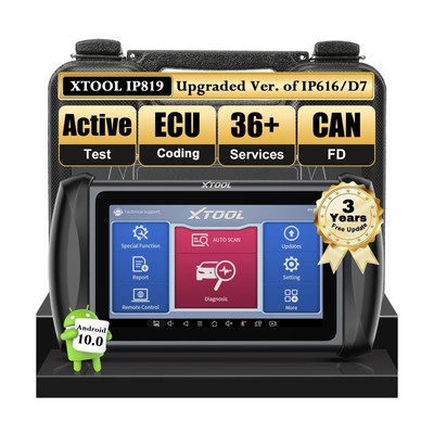 XTOOL IP819 Bidirectional Scan Tool, 2024 OBD2 Scanner Diagnostic Tool Upgrad...