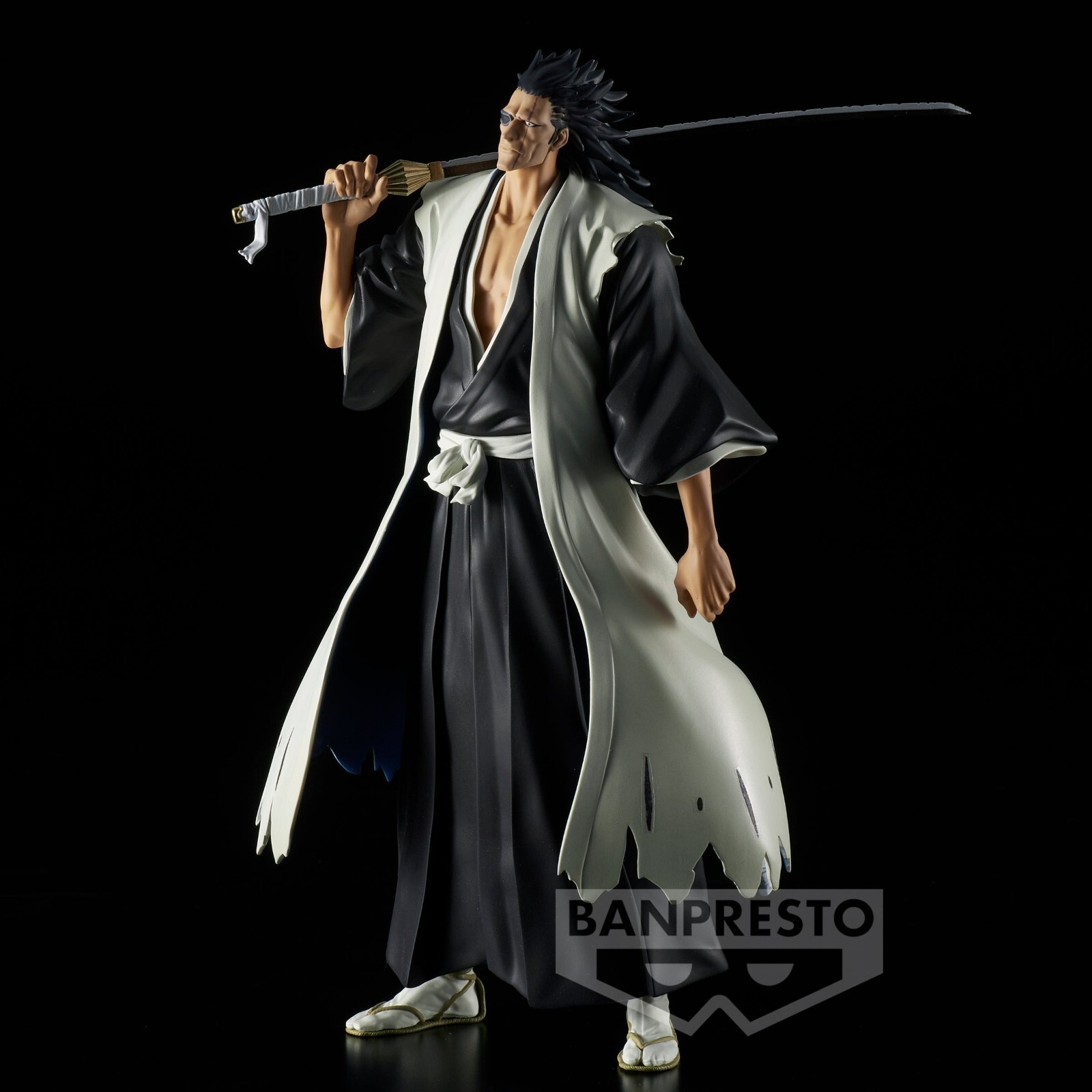Banpresto - Bleach - Kenpachi Zaraki (Solid and Souls) Figure AUTHENTIC!!!
