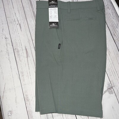 O NEILL Reserve Light Check 21  Relaxed Fit Below Knee Sz 36