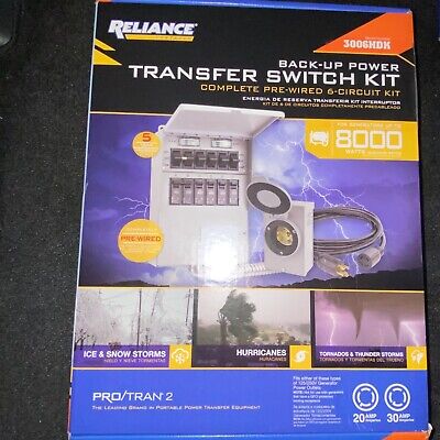 Transfer Switches - Reliance Transfer