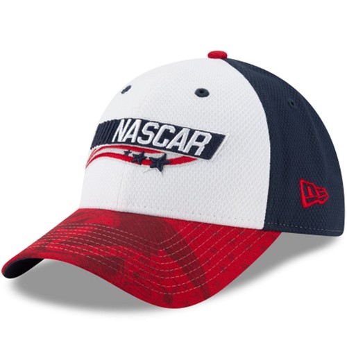 

[11427141] Мужская кепка New Era Nascar 9Forty - Salute America, White/red/blue
