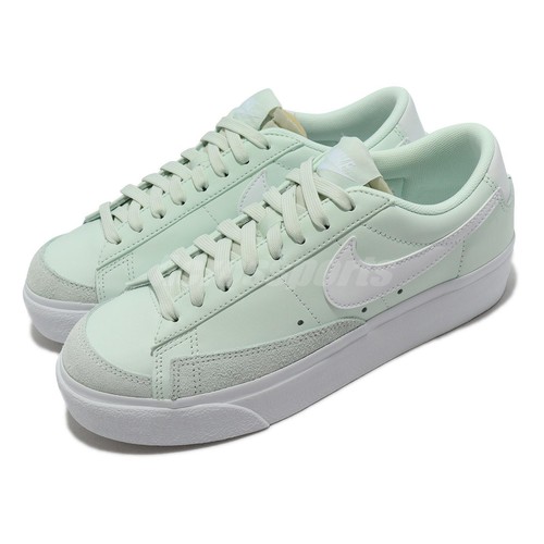 

Nike Wmns Blazer Low Platform Green White Women Casual Lifestyle Shoe DJ0292-300, Зеленый, Wmns Blazer Low Platform