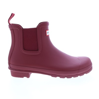

Резиновые сапоги Hunter Original Boot WFS2078RMA-ATS Женские красные резиновые сапоги 7, Красный, Hunter Original Chelsea Boot