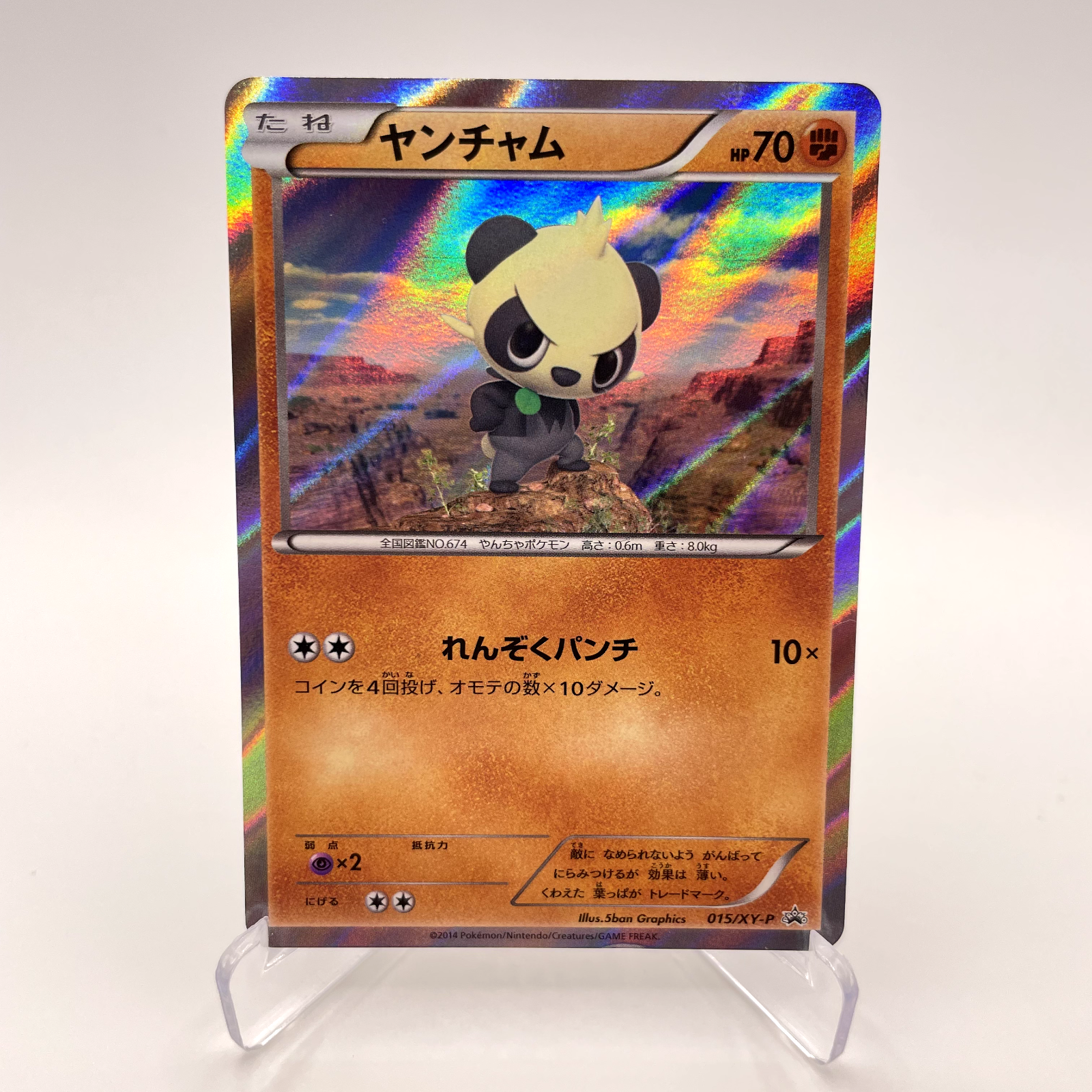 Panchan☆  Pancham 015/XY-P Holo Promos - Japanese Pokemon Cards NM | eBay