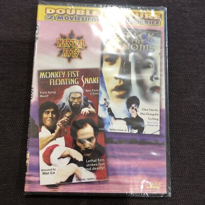 Double Feature: Monkey Fist Floating Snake/Attack of the Venoms (DVD,2006)