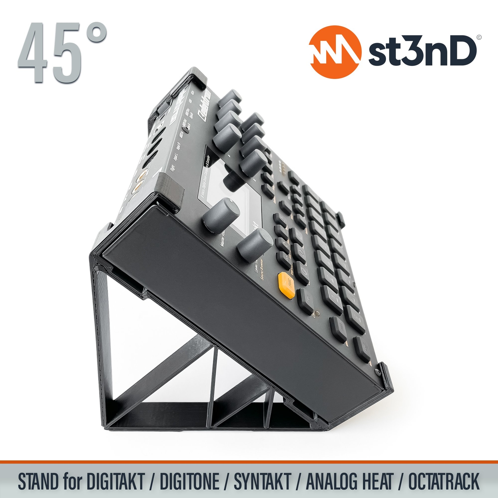 STAND for ELEKTRON Digitakt / Digitone / Syntakt / Analog Heat Mk1 & Mk2 /